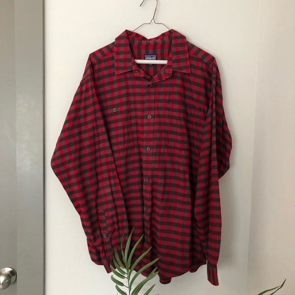 Patagonia Other - Patagonia red flannel button down